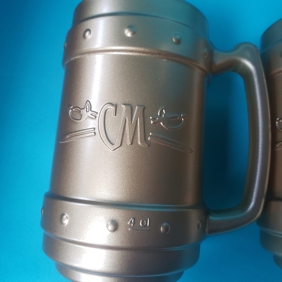 VINTAGE CM Pasabahce Gold Coated Mugs - Picture 4 of 12